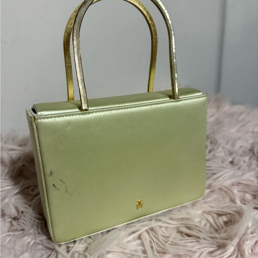 Amina Muaddi Henson Satin Bag - Picture 4 of 4